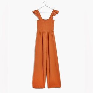 Lightspun Lucie Flutter-Sleeve Jumpsuit